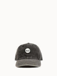 Clare V. - Women's Oui Patch Denim Baseball Cap