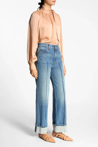 Ulla Johnson - High Rise Wide Leg Genevieve Jean
