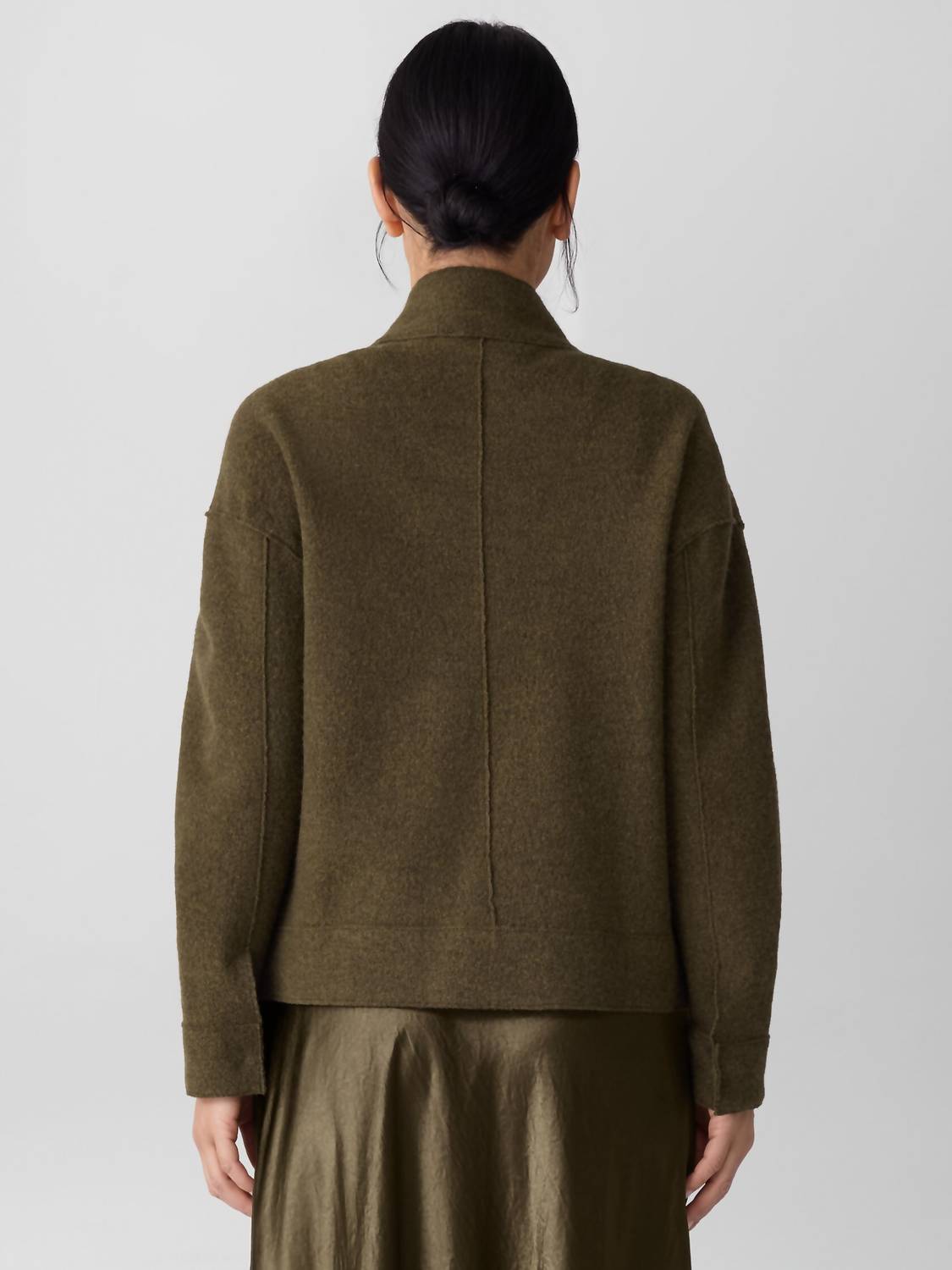 Eileen Fisher - Stand Collar Jacket