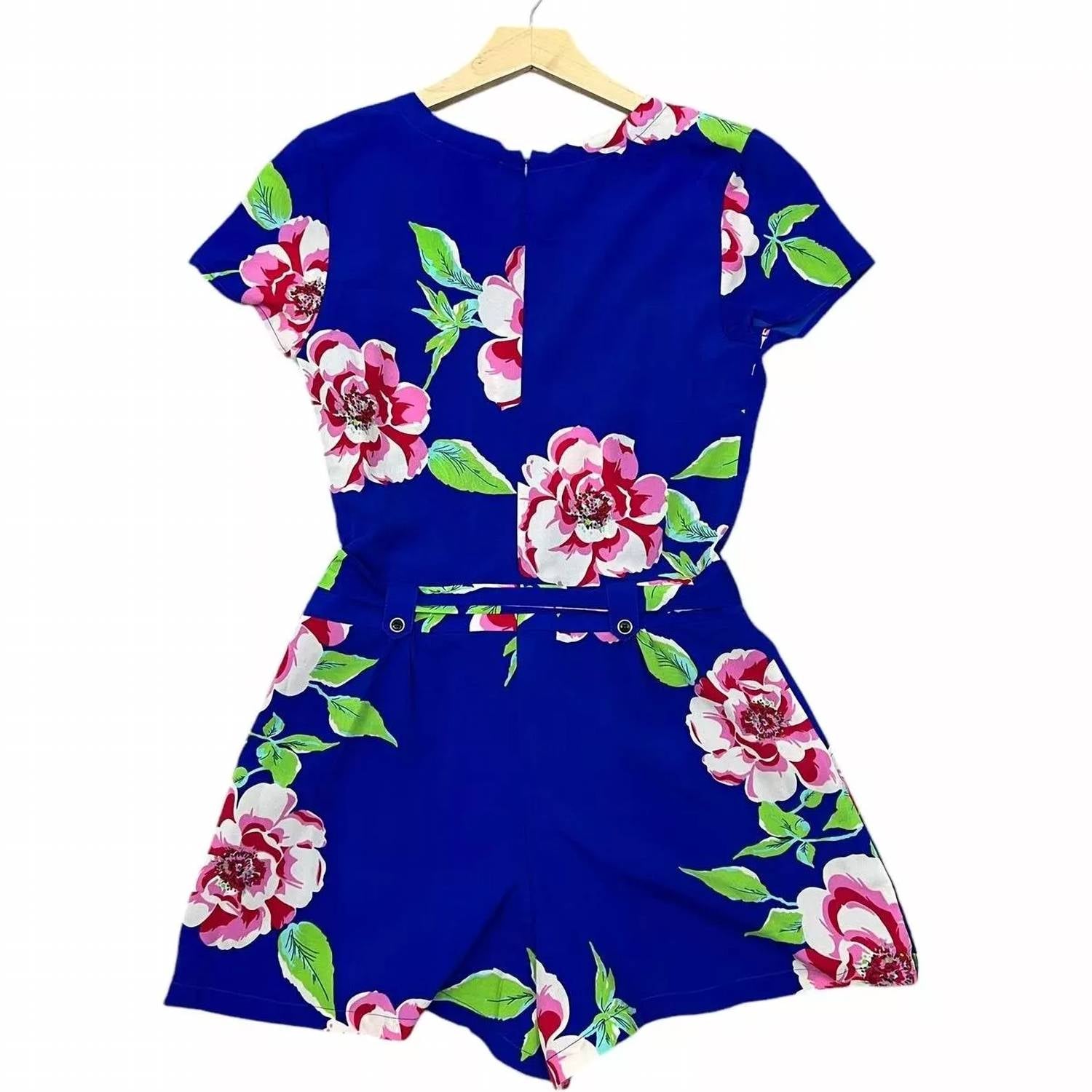 Yumi Kim - Surplice Tied-waist Paradise Romper
