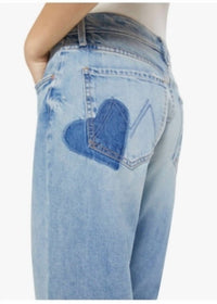 Mother - SUPERIOR MID RISE RAMBLER ZIP JEANS