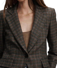 Veronica Beard - Tyra Plaid Dickey Jacket