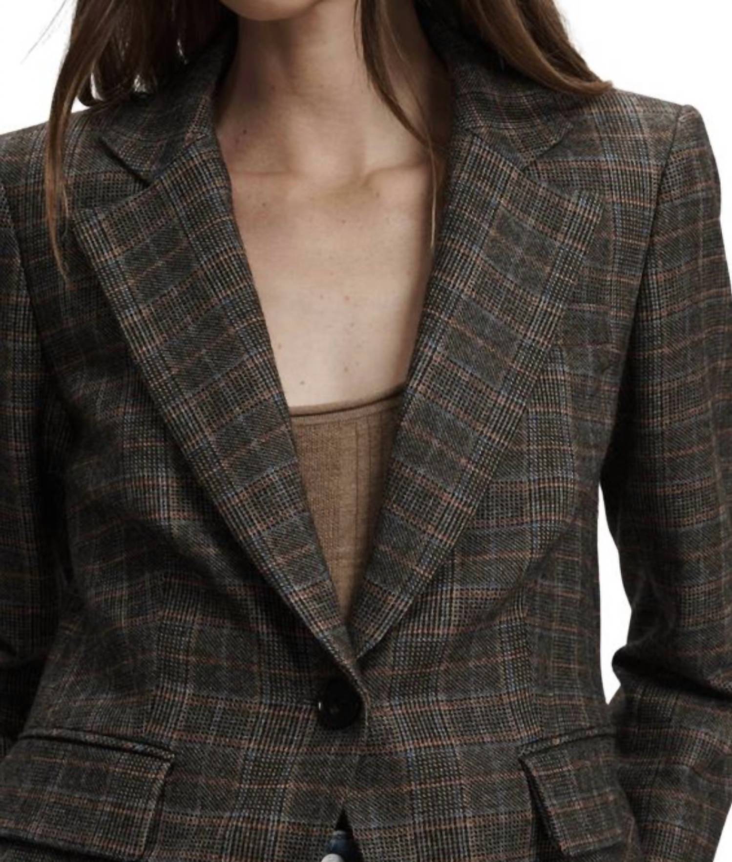 Veronica Beard - Tyra Plaid Dickey Jacket