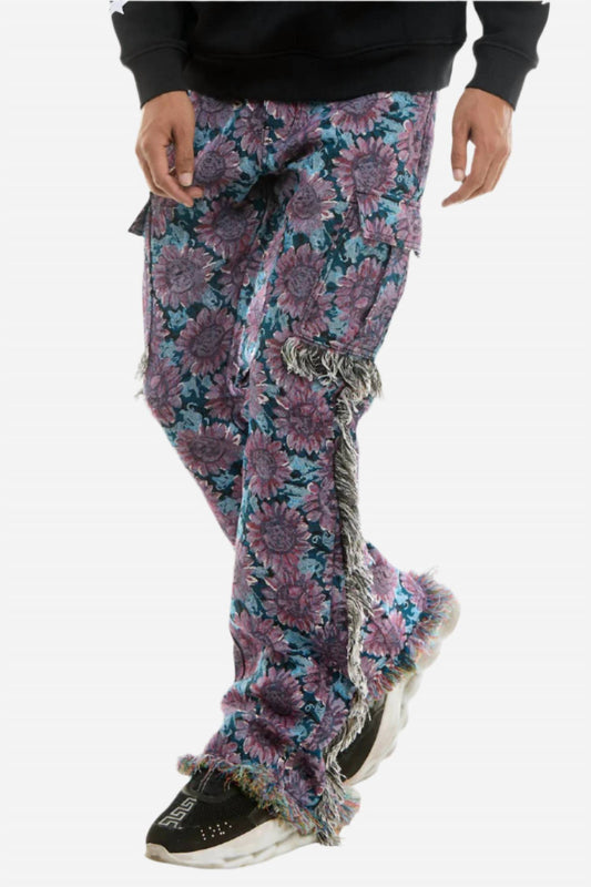 Kdnk - Floral Tapestry Cargo Pants