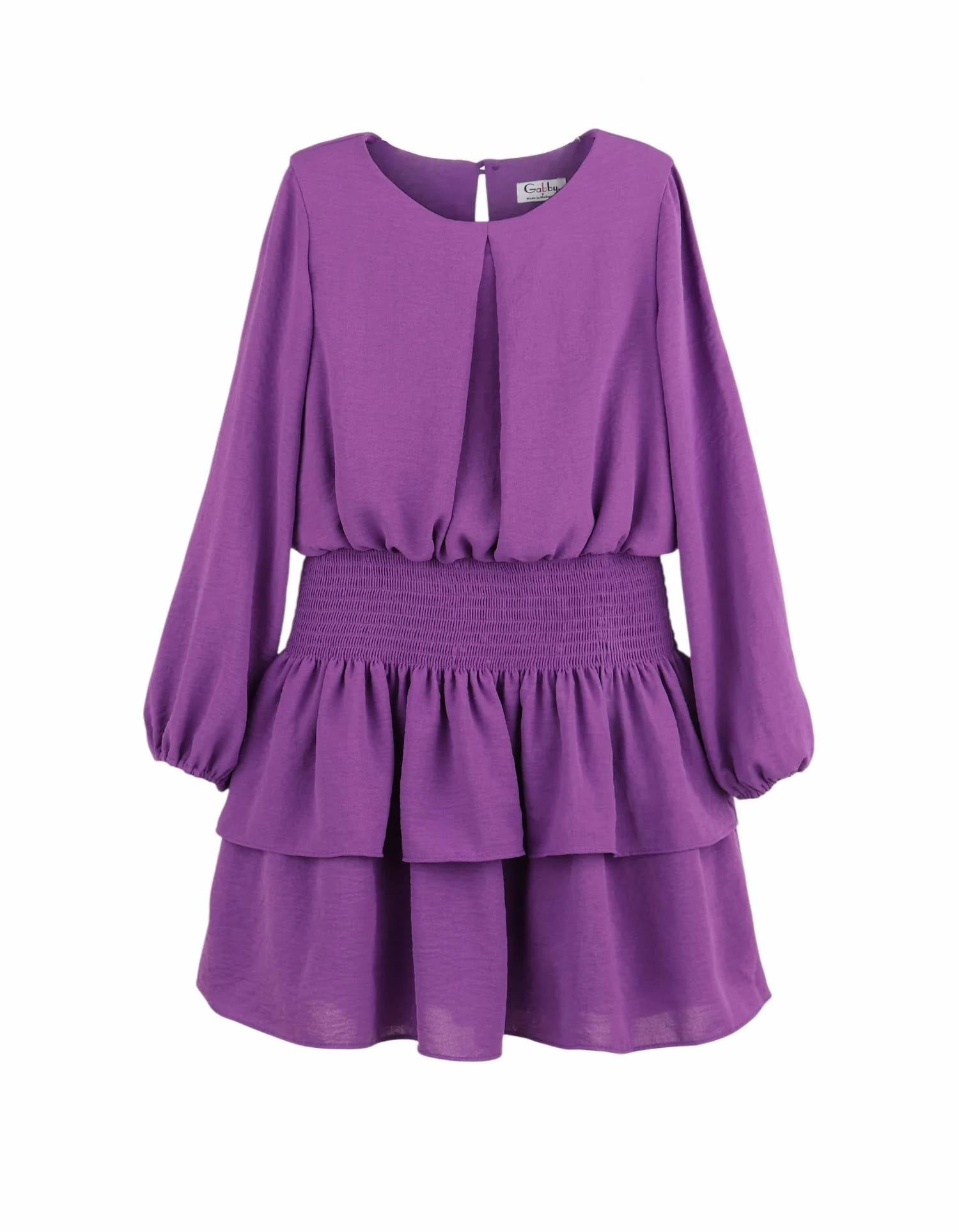 Gabby - Girls Amelia Smocked Waist Tiered Dress
