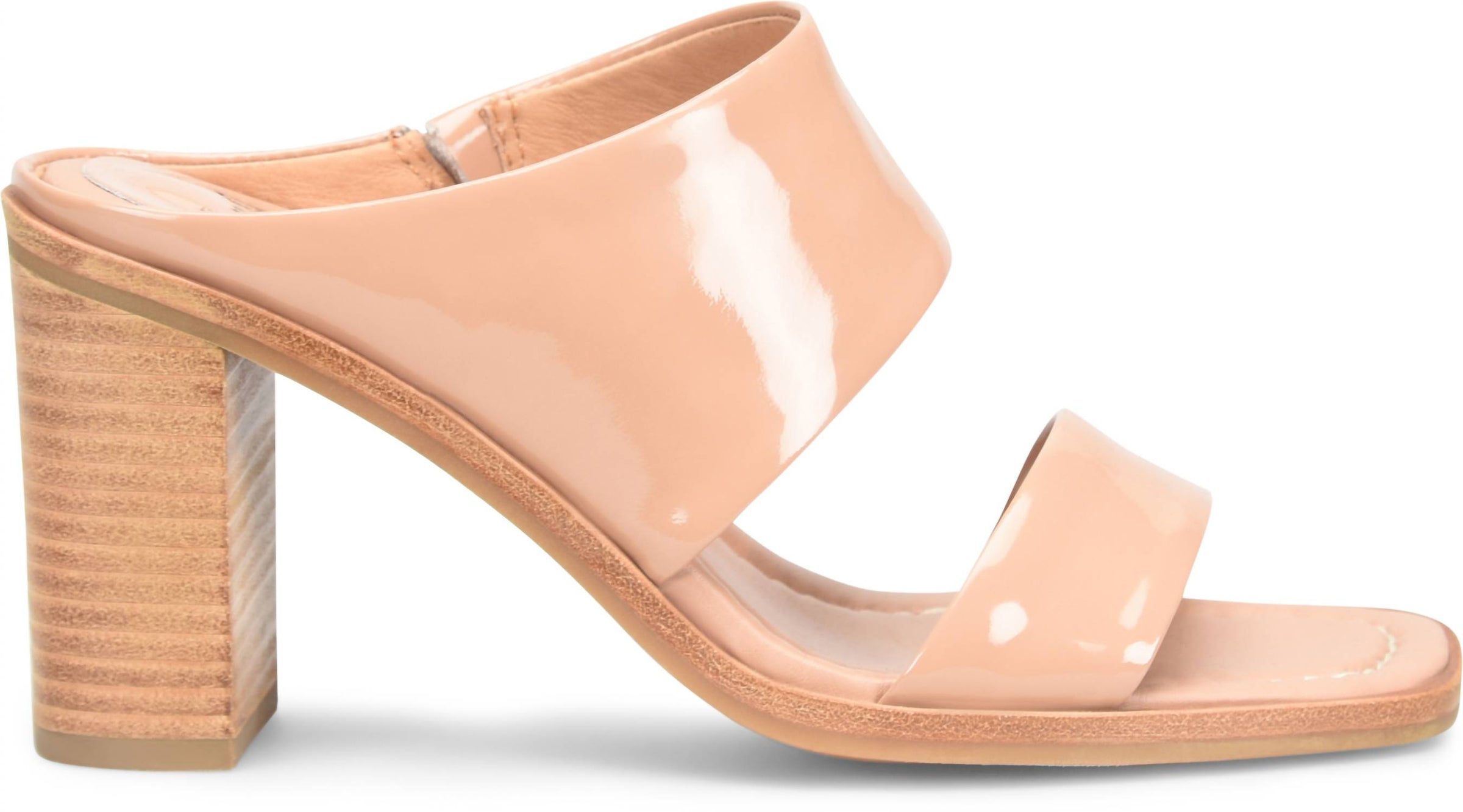 Sofft Women's Sheila Summer Sandal in camel patent - women's sandal - alternate view
