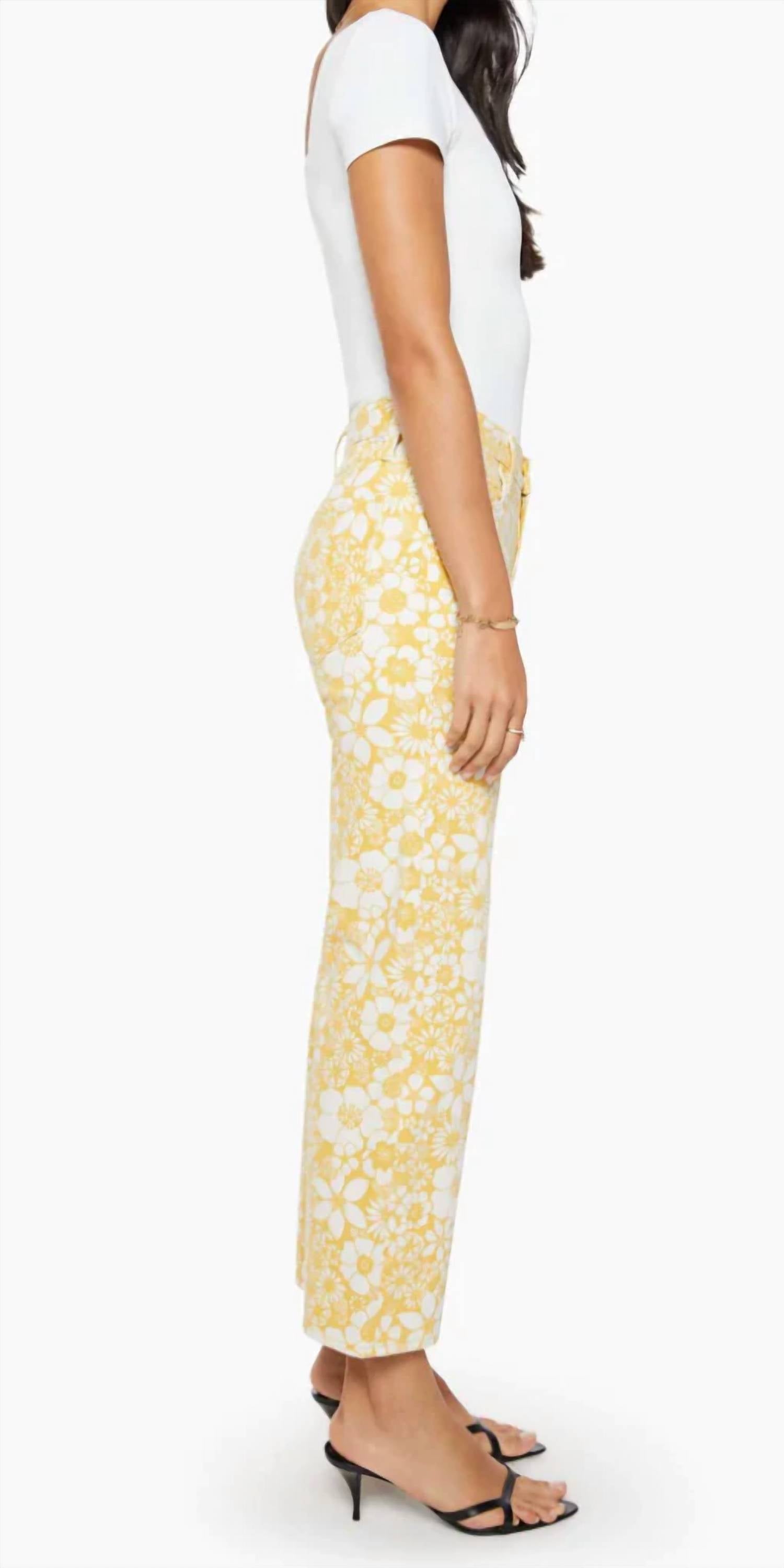 Mother - Mid Rise Rambler Zip Ankle Jeans