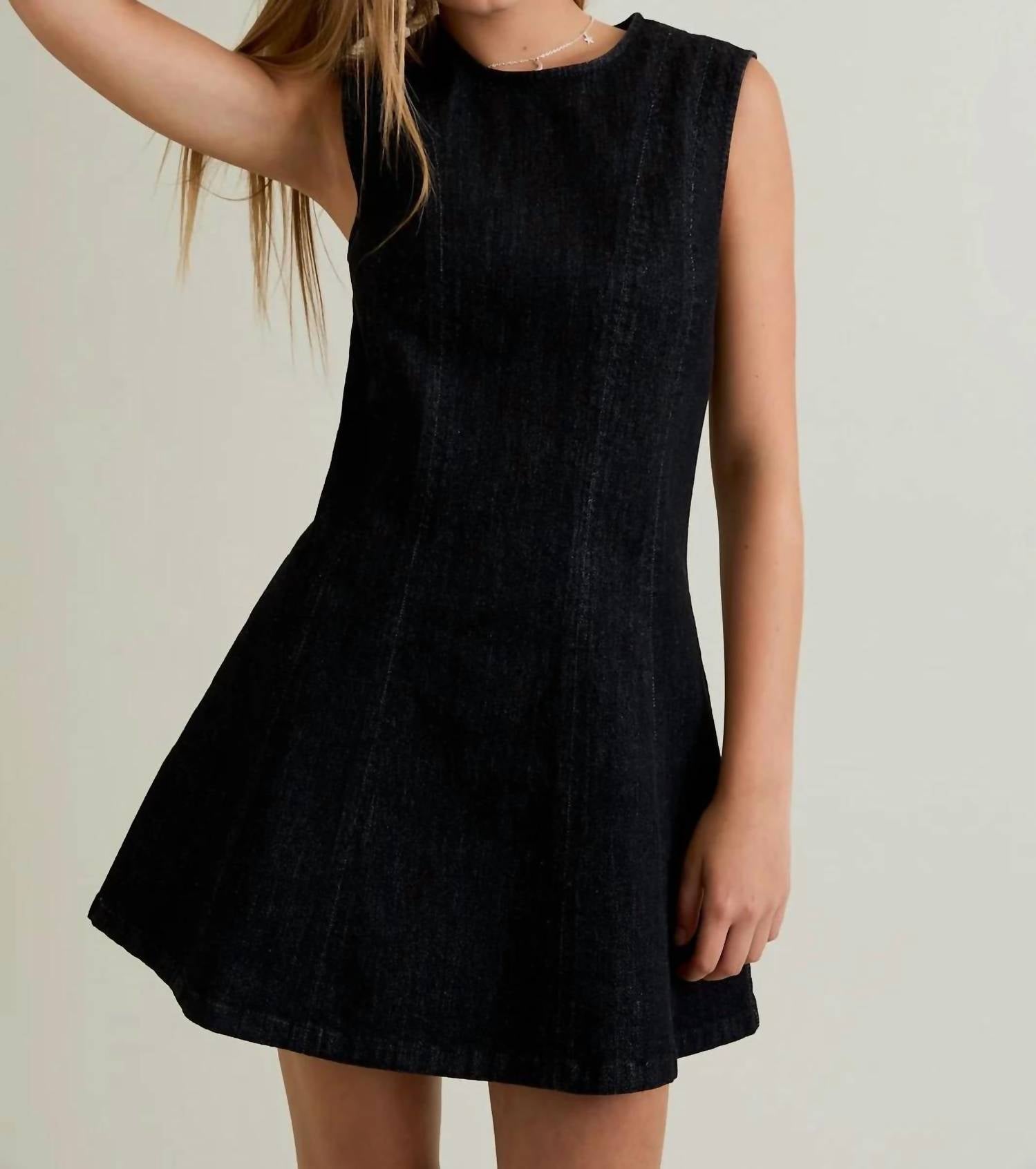 Le Lis - Kathleen Denim Mini Dress