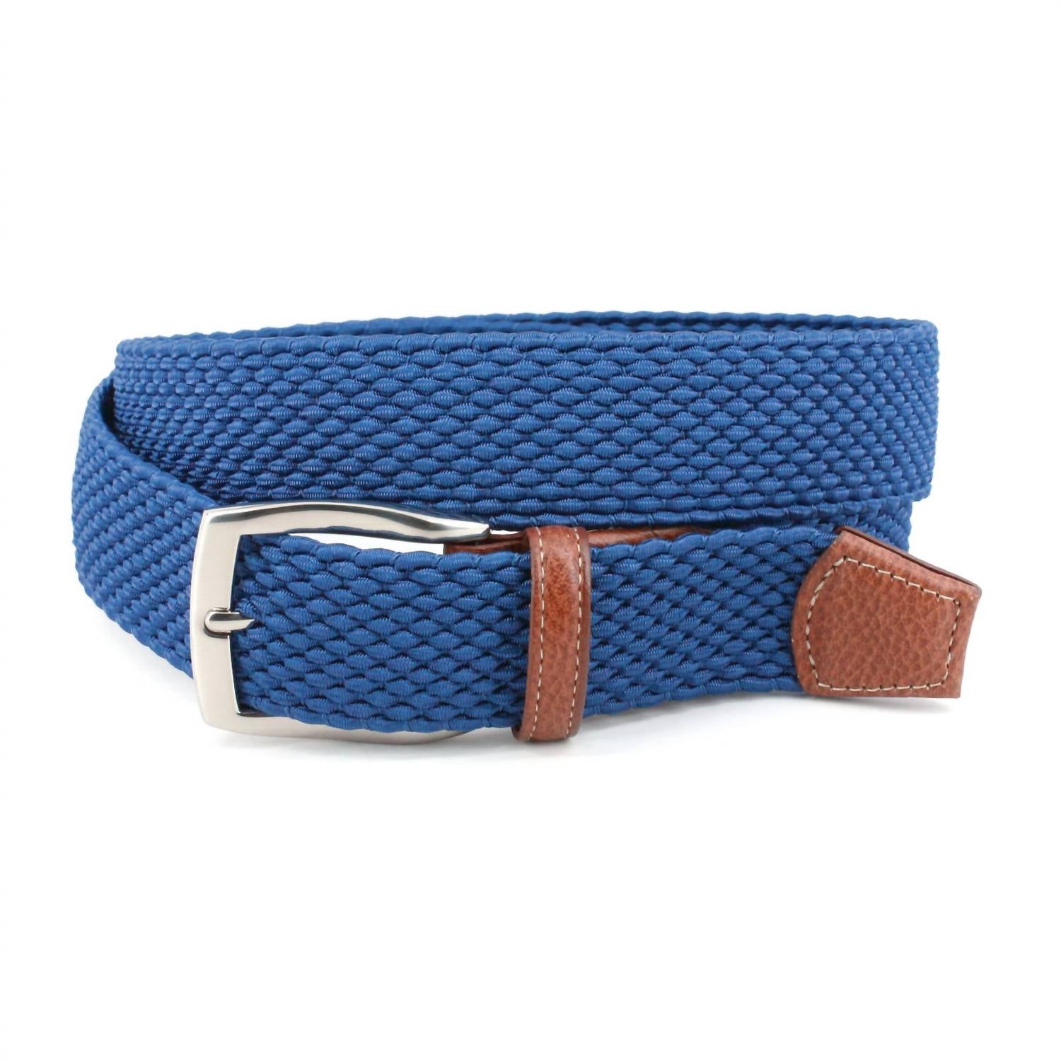 Torino Leather - Italian Woven Stretch Nylon Casual Belt