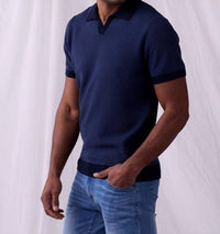 The Normal Brand - Robles Knit Jacquard Polo Shirt