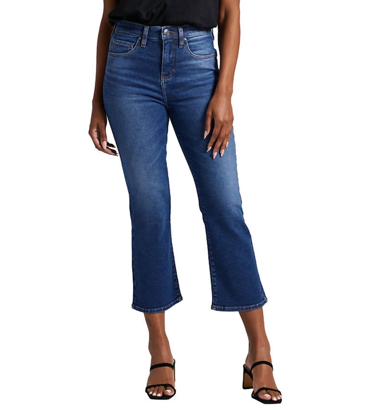 Jag - Phoebe Cropped Bootcut Jeans