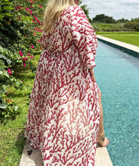 Alicia Swim - Long Kimono Cover-up - Plus
