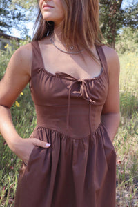 Sadie & Sage - Maeve Milkmaid Mini Dress