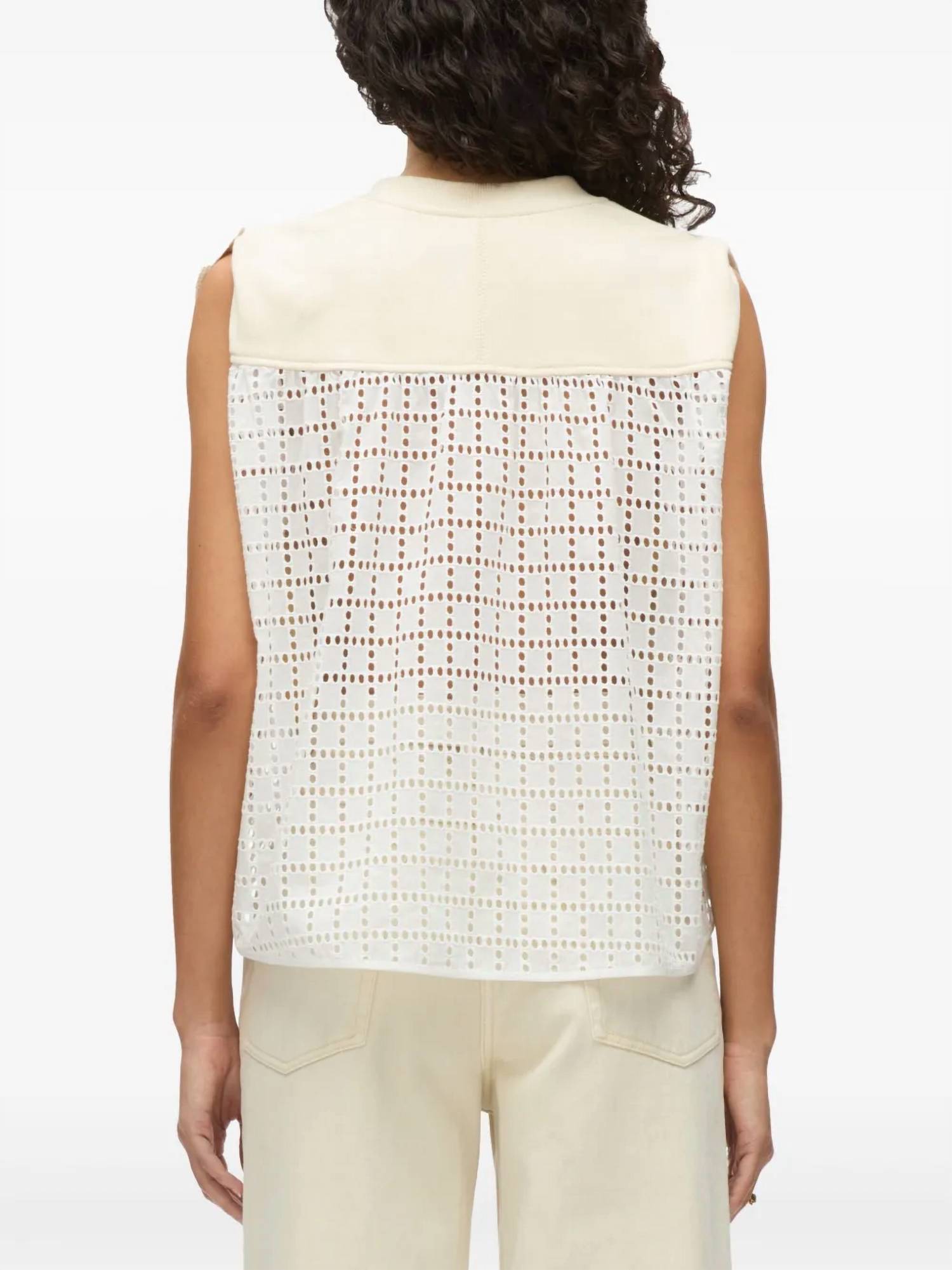 3.1 Phillip Lim - Combo Terry Top