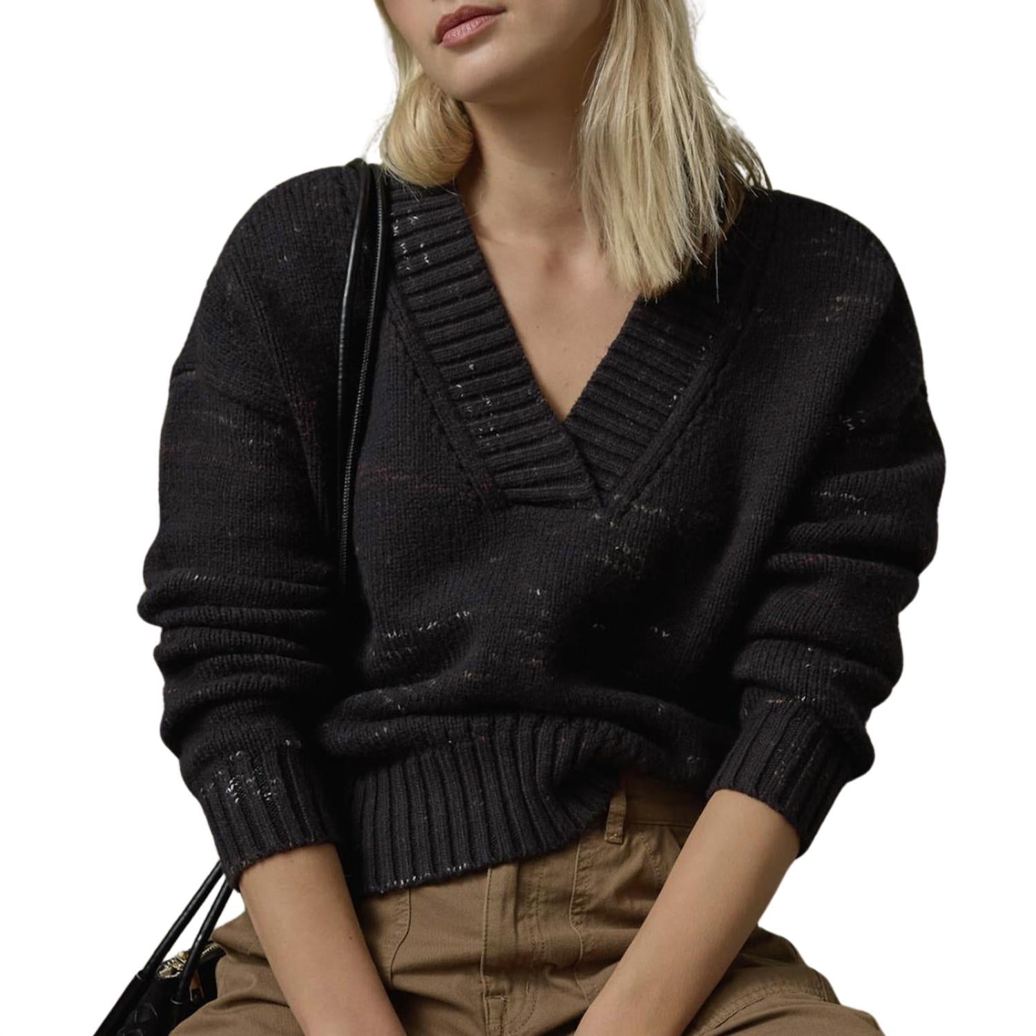 Lilla P - Oversized V-Neck Sweater