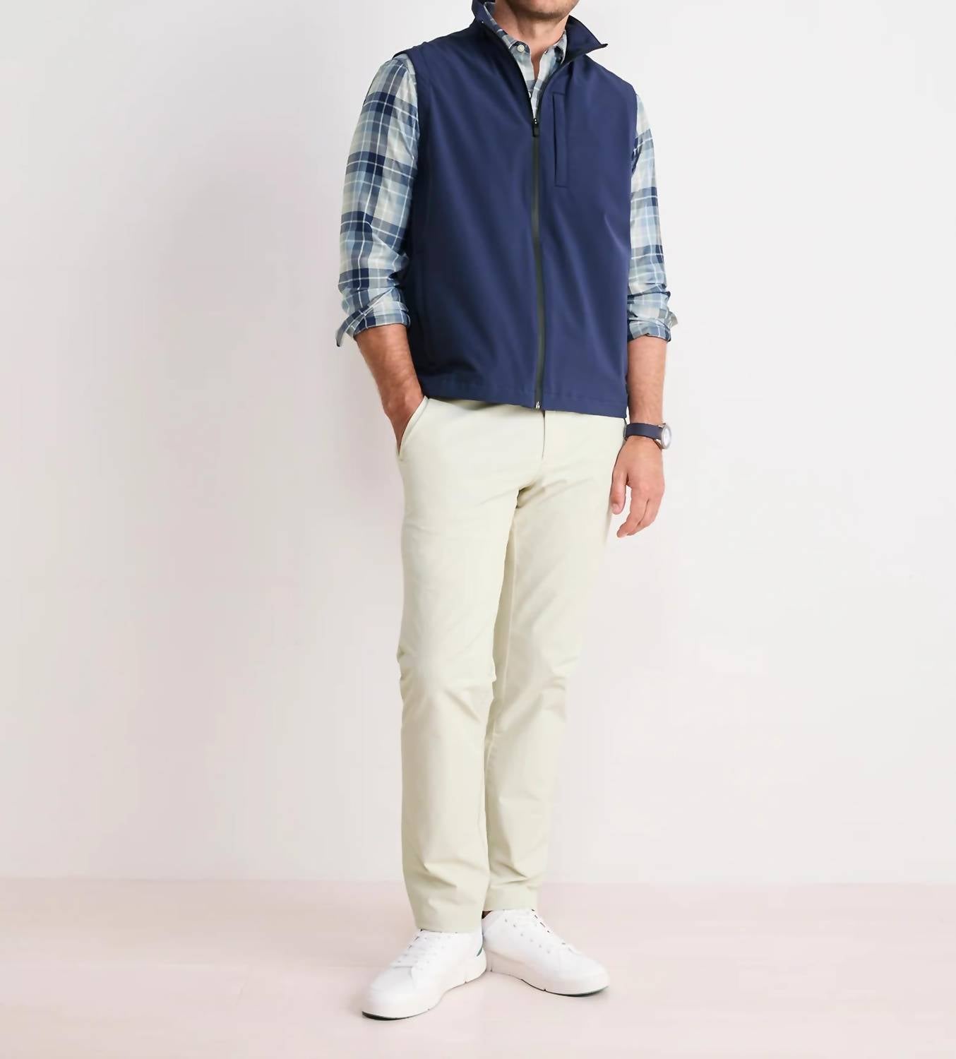 Vineyard Vines - Men's Brant Point Plaid Tech Twill Shirt