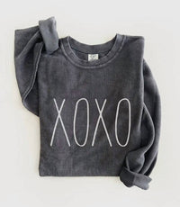 Oat Collective - Women's Xoxo Thermal Vintage Pullover