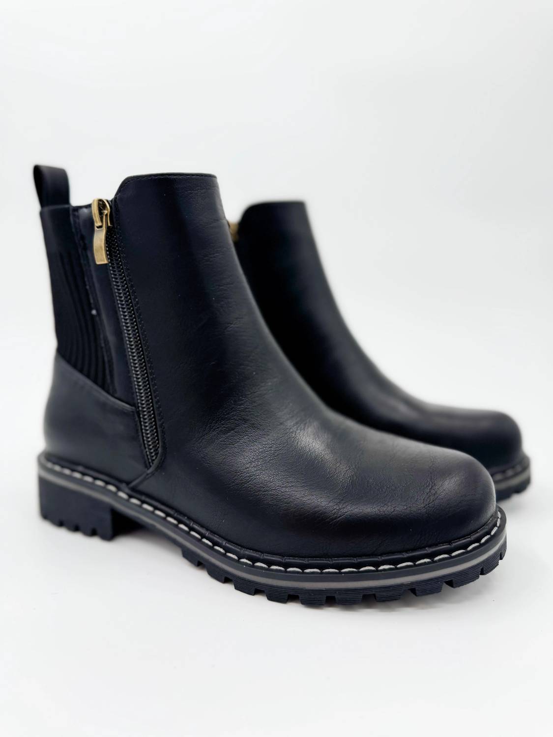 Corkys Footwear - Women's Time Stood Still Faux Leather Chelsea Boot