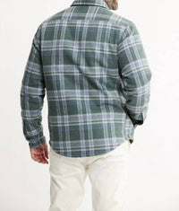 Jachs New York - Quilted Lined Lyocell Flannel Shirt Jacket