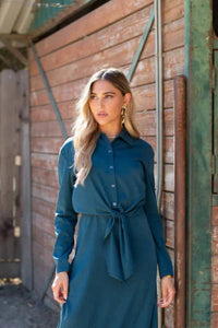 Adina Las Vegas - Button Down Tie Top Dress