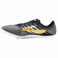 BROOKS Unisex Elmn8 V4 Athletic Shoes in black and gold - women's shoe - view 4