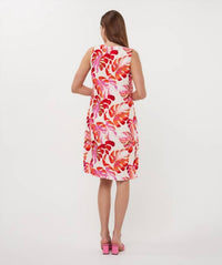 Esqualo - Wonders Printed Sleeveless Mini Dress
