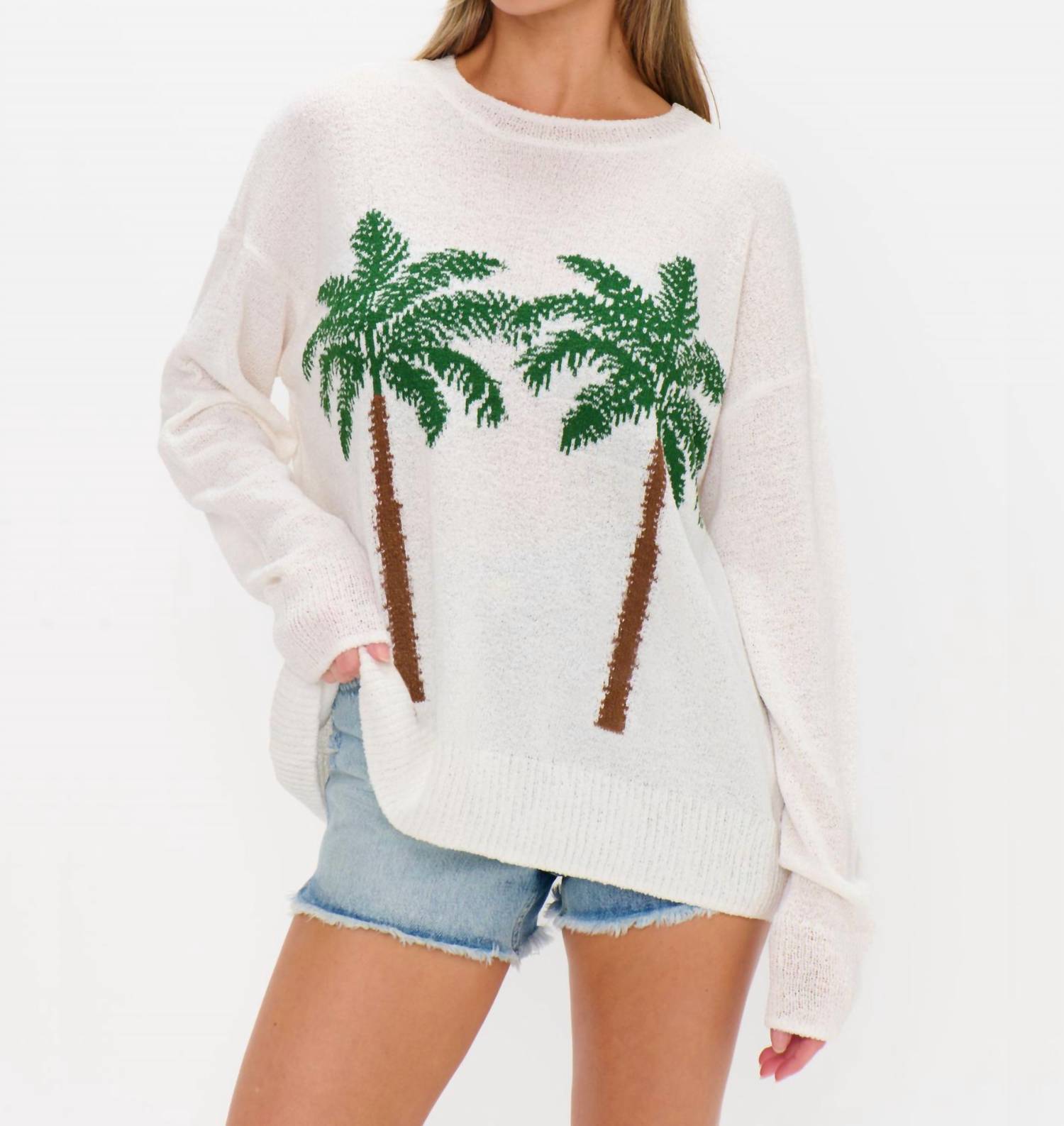 Show Me Your Mumu - Woodsy Long Sleeve Sweater