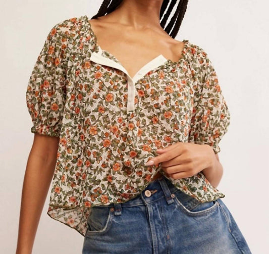 Free People - Astra Peasant Top