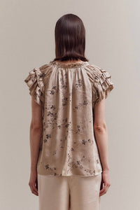 Grade & Gather - Perry Ruffle Sleeve Blouse