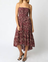 Olivaceous - Rey Midi Dress