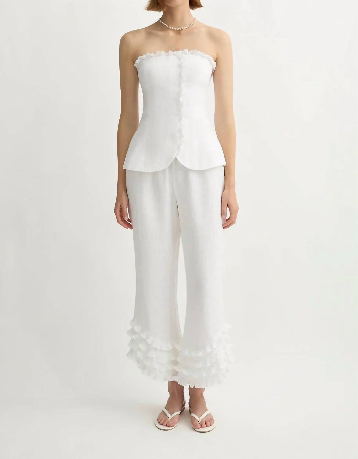 Posse - Florence Strapless Top