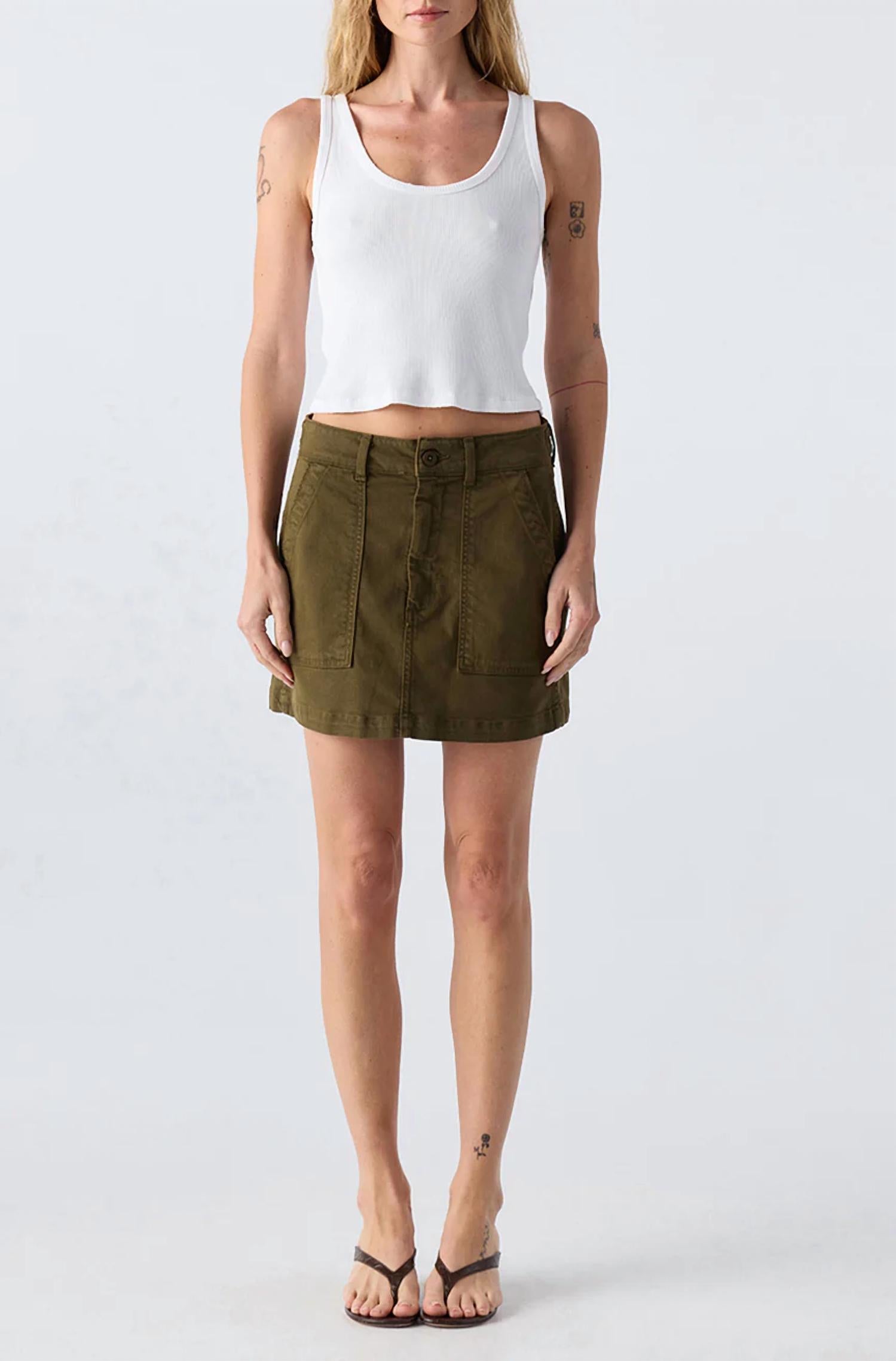 Amo - Easy Slouch Mini Skirt