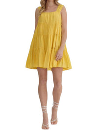 Entro - Square Neck Mini Dress