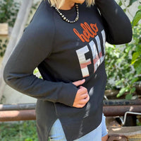 Texas True Threads - Hello Fall Long Sleeve Sweatshirt