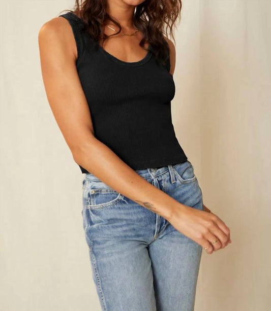 Amo - Crop Rib Tank