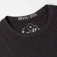 DEVIL-DOG Short Sleeve Pocket Tee in coal - men's t-shirt - view 4