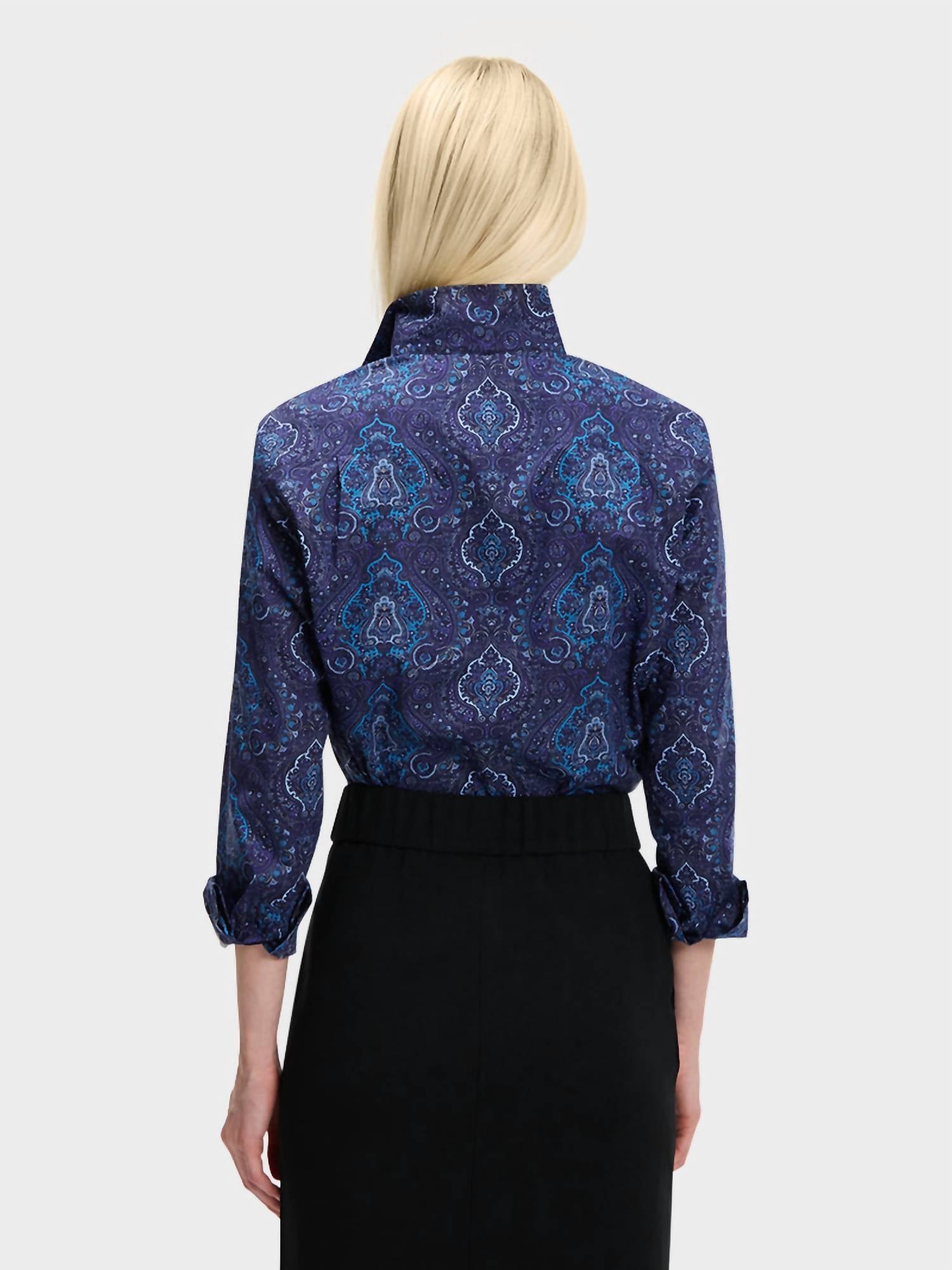 Sarah Alexandra - Indigo Girl Print Blouse
