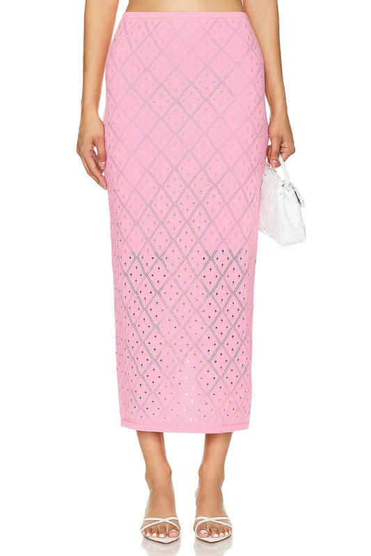 Minkpink - Solano Knit Midi Skirt