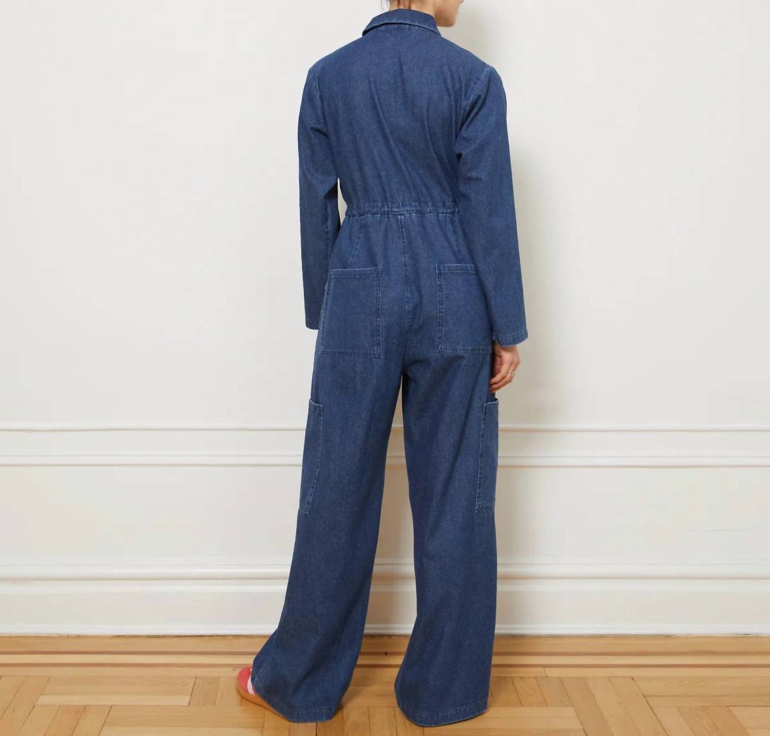 Loup - Spencer Cargo Zip Jumpsuit