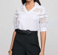 Hinson Wu - Ricki Elbow Sleeve Shirt