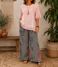 Paperlace - Boho Breeze Slub Top