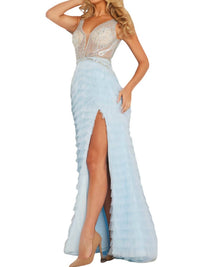 Jovani - EMBELLISHED BODICE DRESS