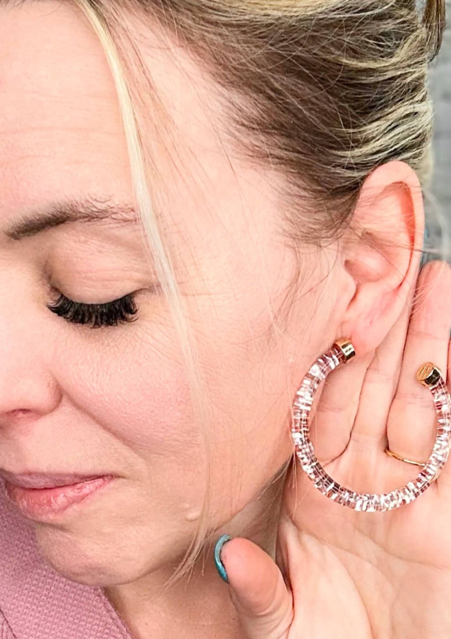 Hoo Hoops - Women's Lightweight Statement Earrings