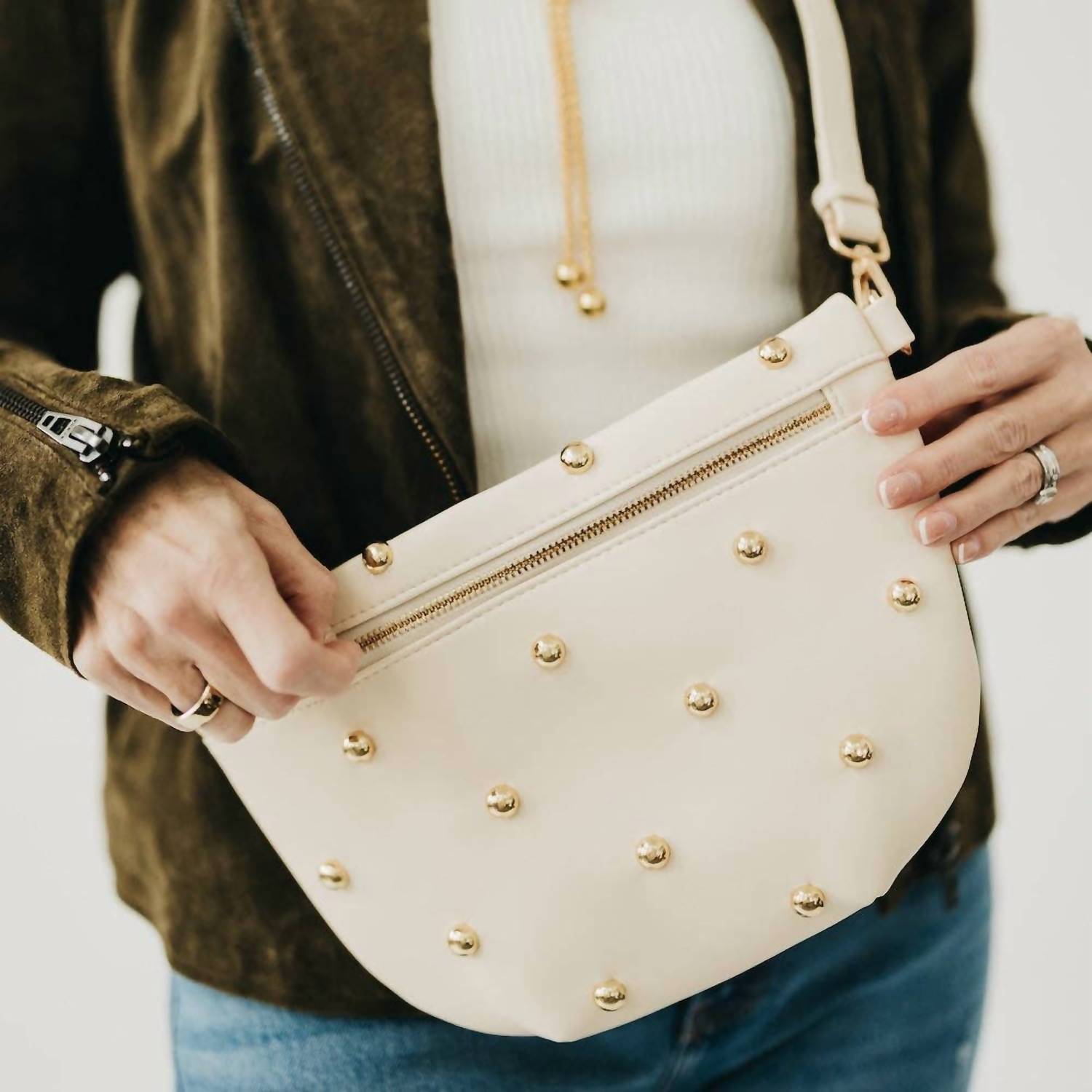 Pretty Simple - Women's Studded Westlyn Bum Bag