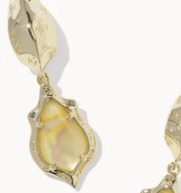Kendra Scott - Women's Adriana Scallop Frame Huggie Earrings