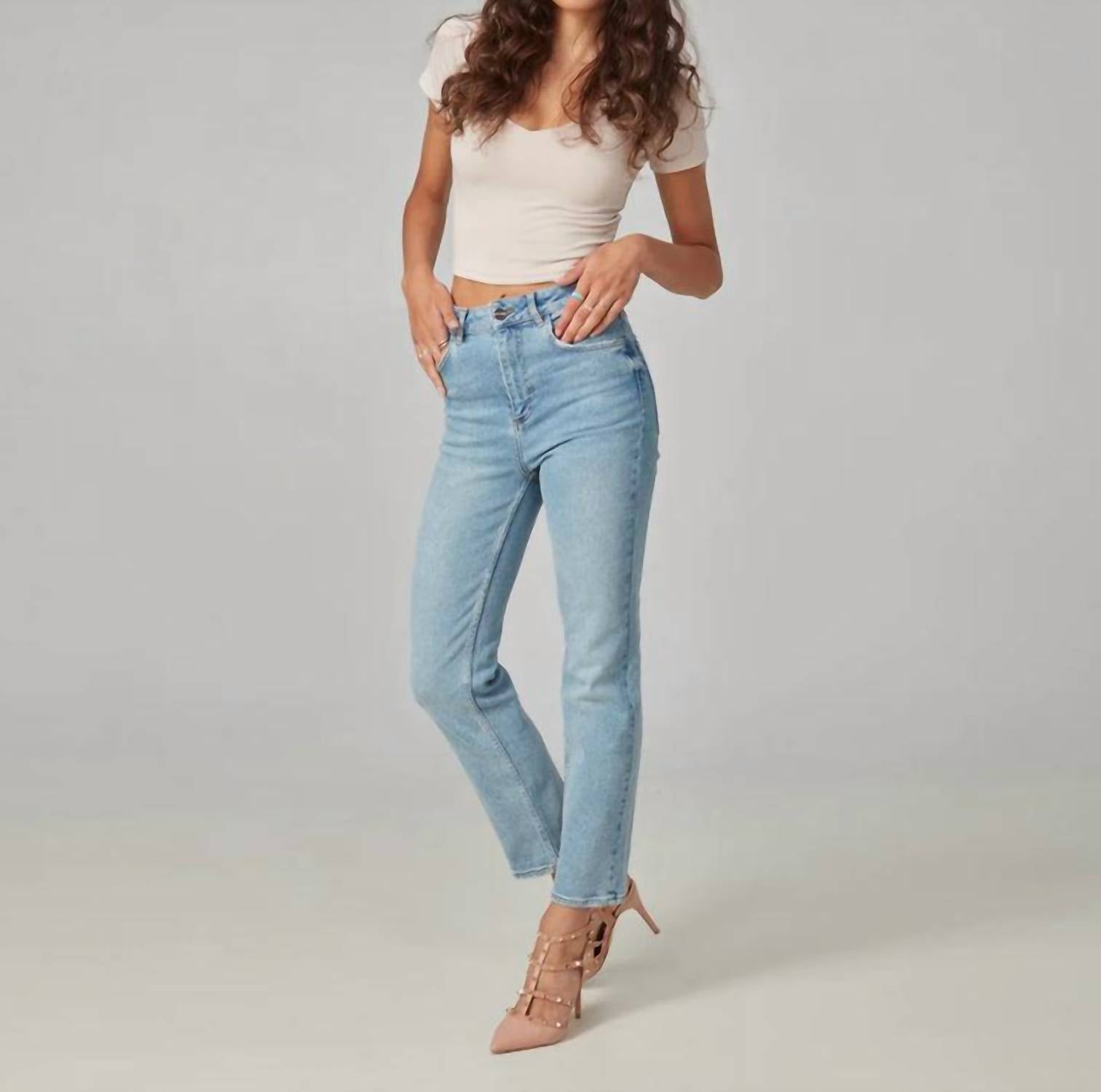 Lola Jeans - Denver High Rise Straight Jeans