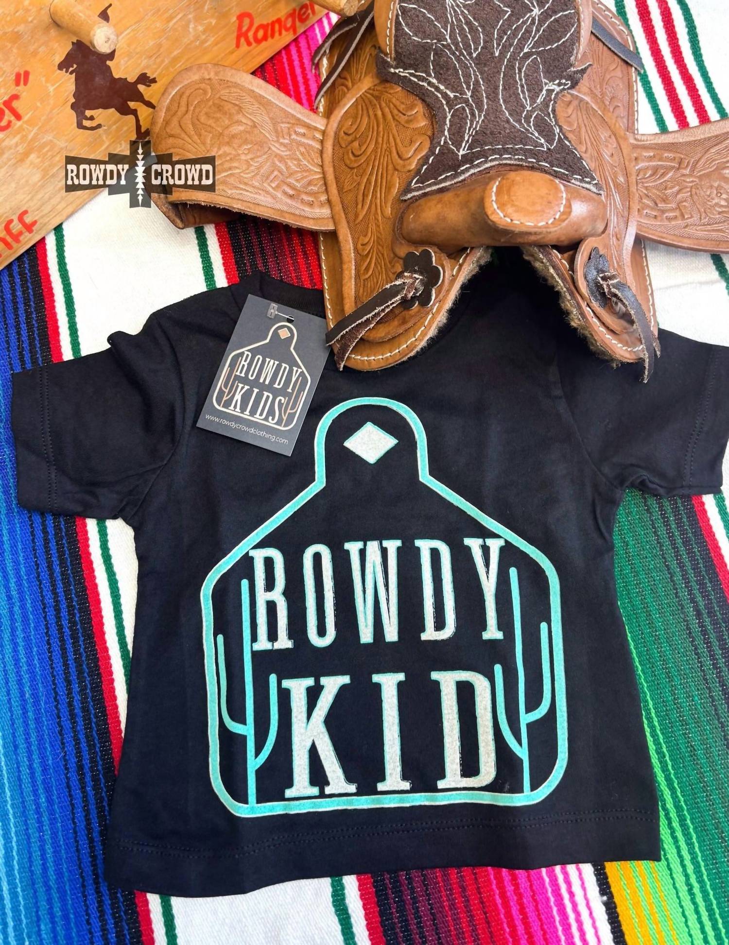 Rowdy Crowd - Kid's Ear Tag Shirt