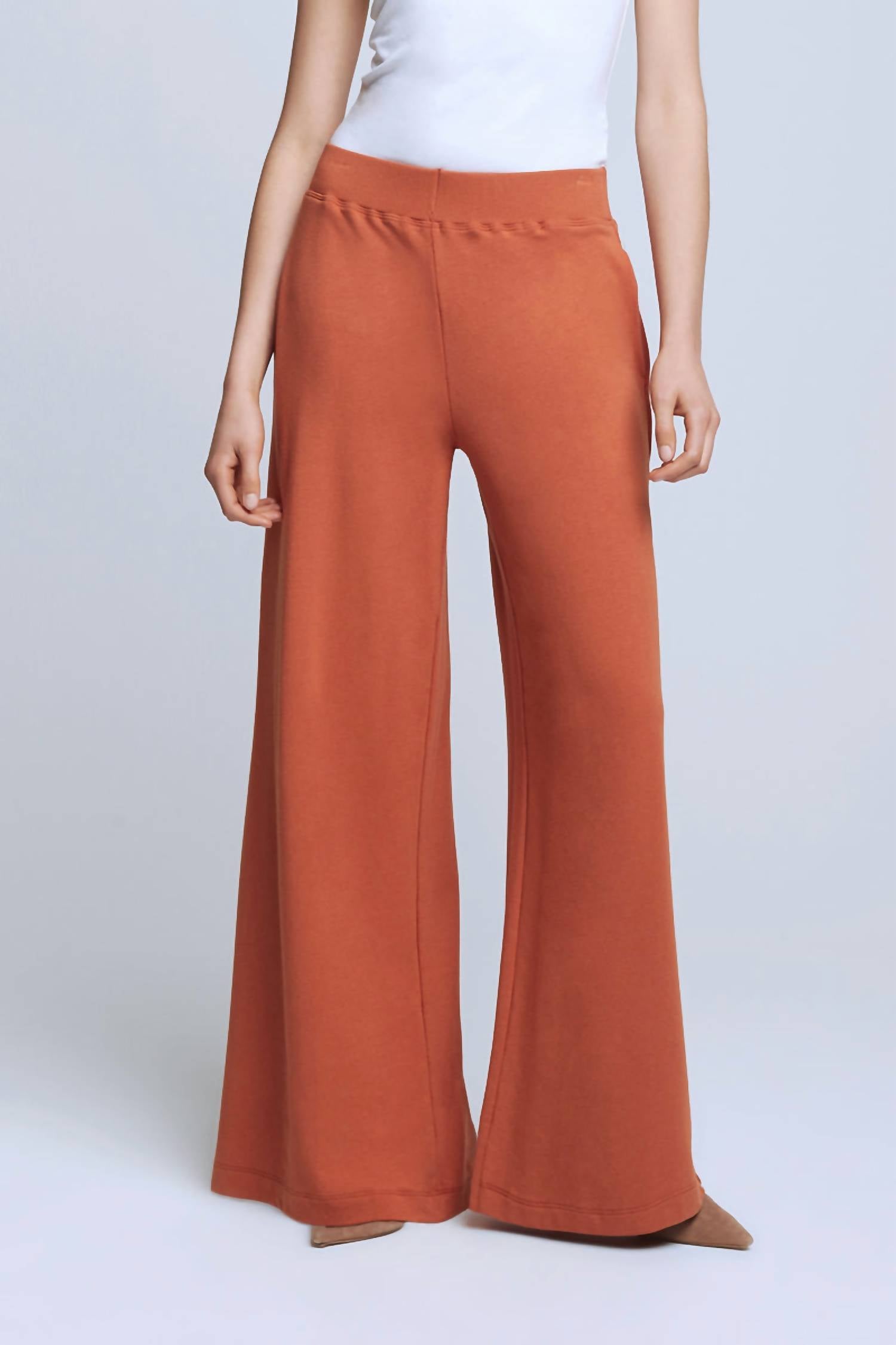 L'Agence - Campbell High Rise Wide Leg Pant