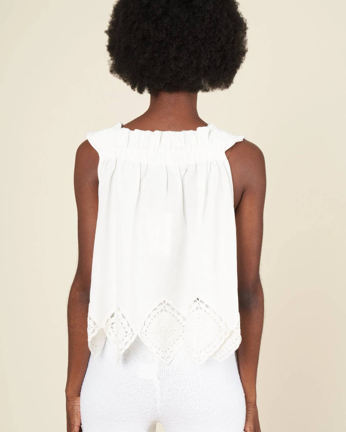 Sea - Vlada Crochet Tank Top