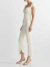 Dl1961 - Women'S - Bridget Boot Crop Scalloped Hem Jeans